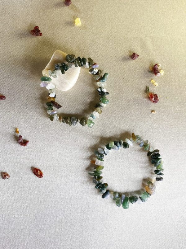 pulsera-elastica-con-chips-de-agata-india