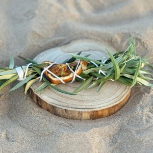 Sahumerio de Olivo y Limón Deshidratado - Purificación y Energía Refrescante