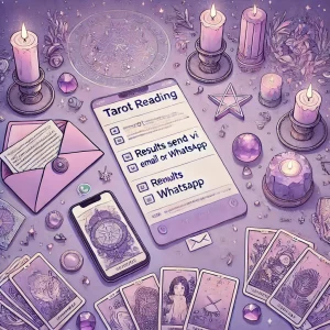 Tirada tarot con respuesta escrita