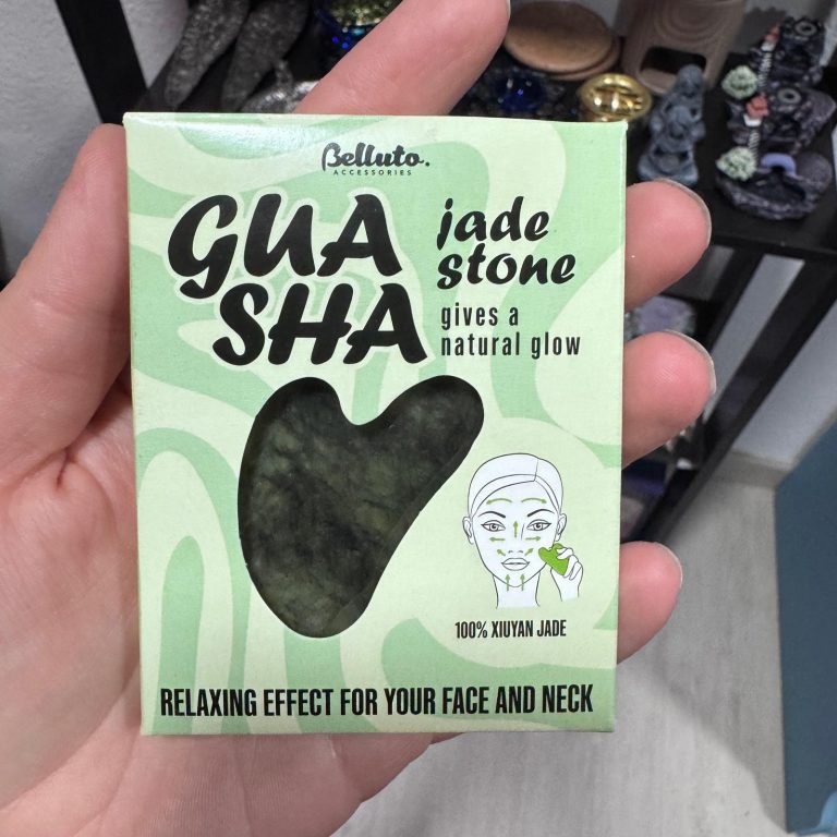 gua sha jade verde