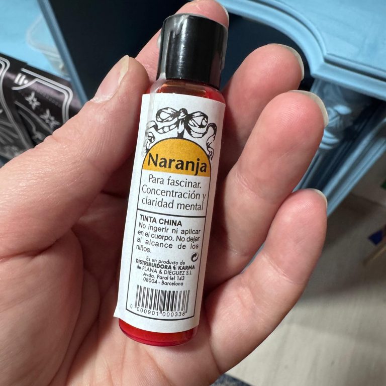 tinta naranja